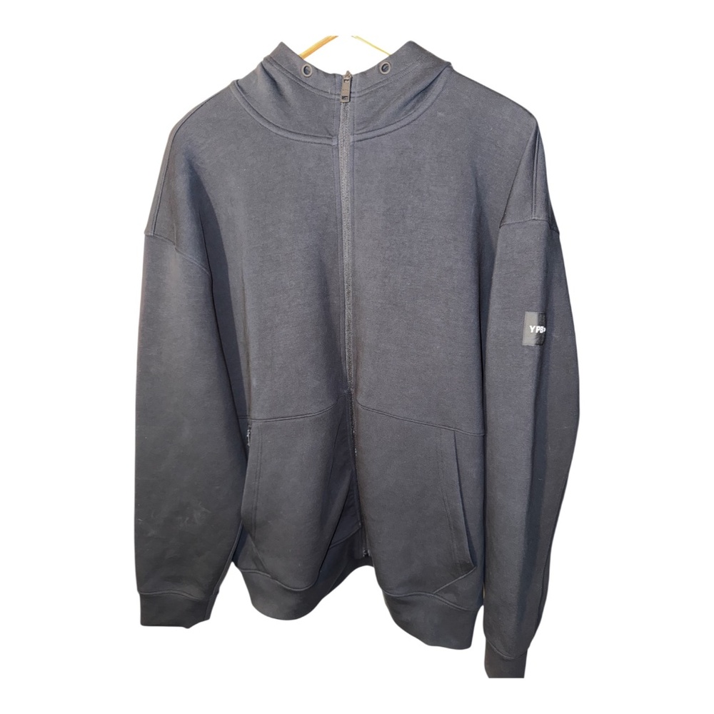 YPB Abercrombie Black Neoknit Max Full Zip Hoodie XL